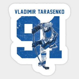 Vladimir Tarasenko St. Louis Grunge Sticker